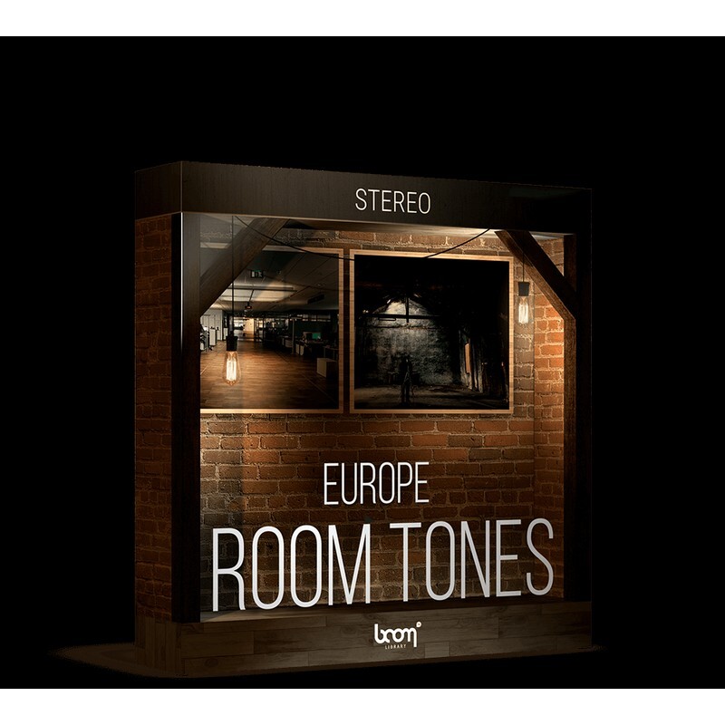 BOOM Library Room Tones Europe Stereo｜室內環境音效素材庫