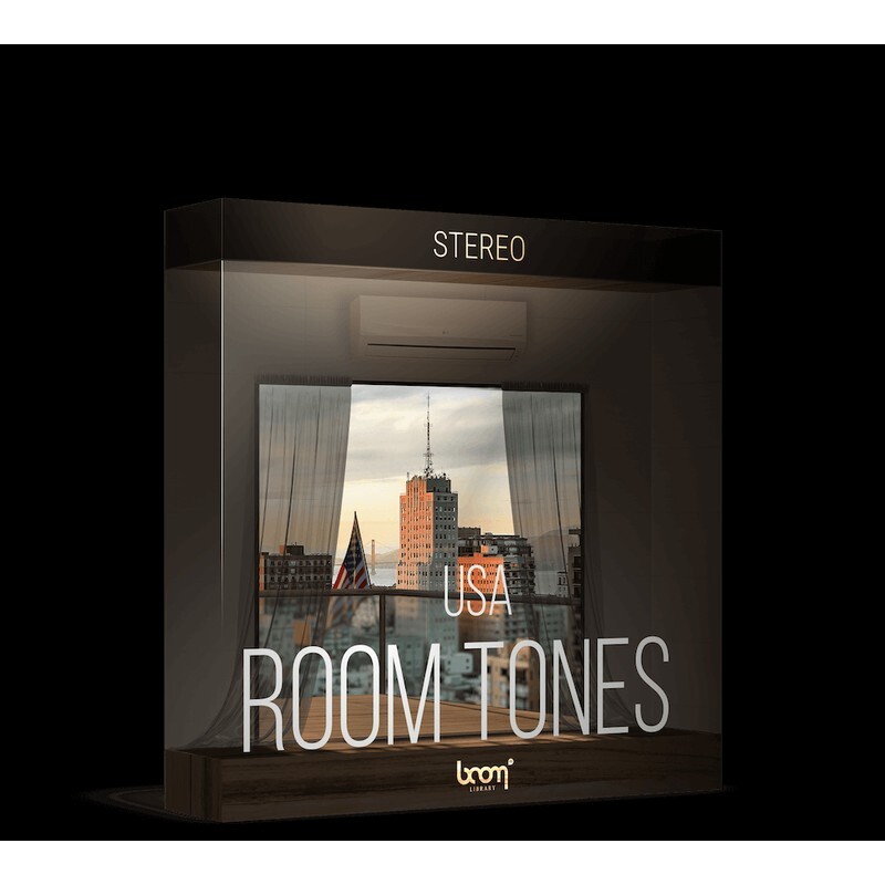 BOOM Library Room Tones USA Stereo｜室內環境音效庫