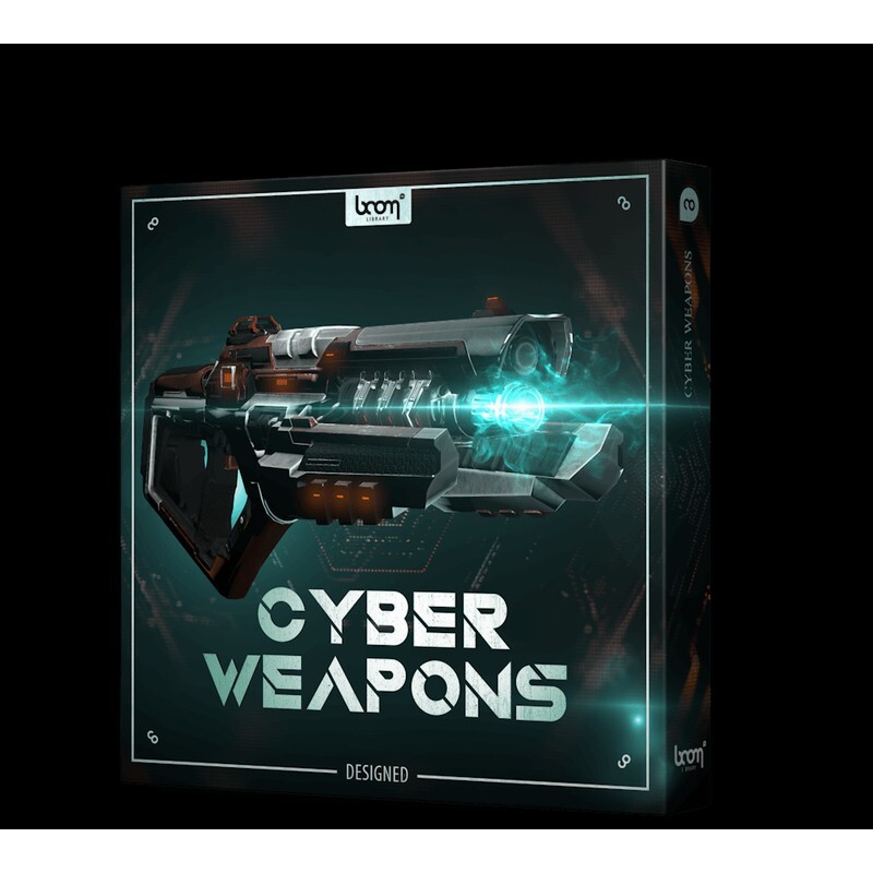 BOOM Library Cyber Weapons Designed｜科幻武器音效素材庫