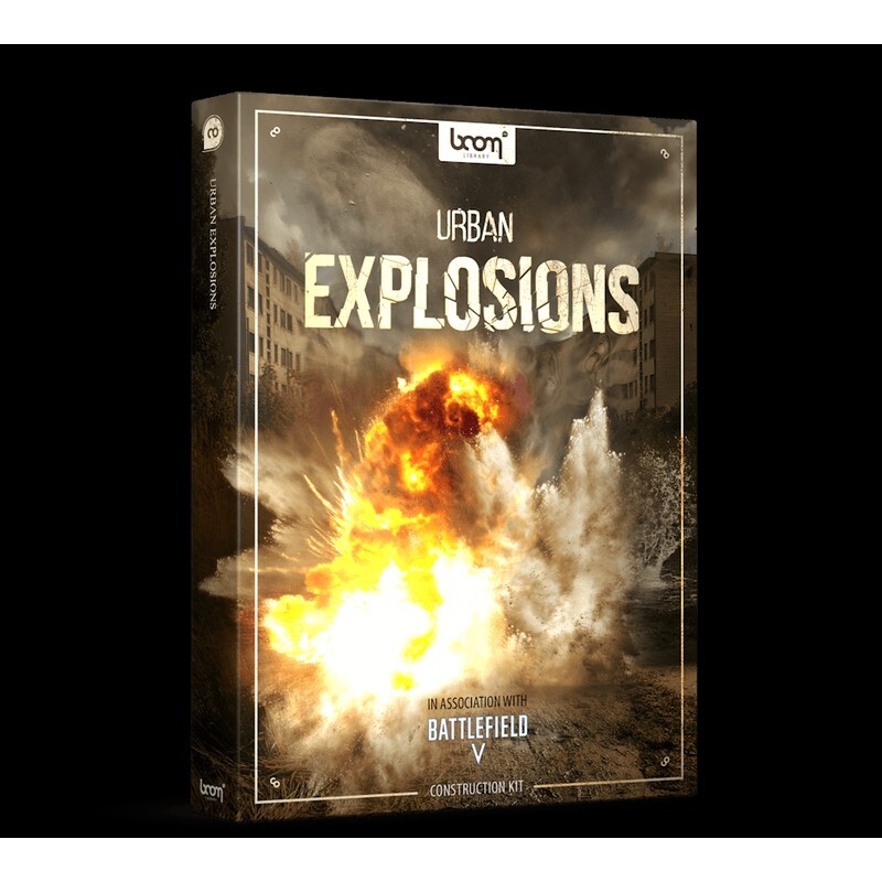 BOOM Library Urban Explosions CK｜城市爆破音效素材庫