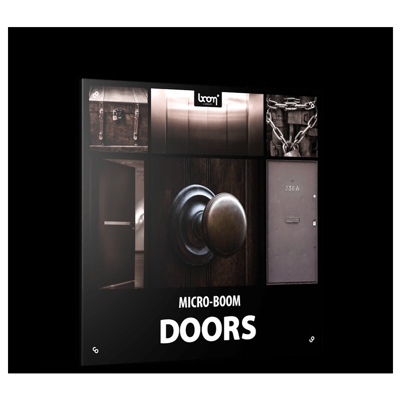 BOOM Library Doors｜門扉擬音音效庫