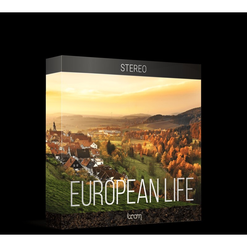 BOOM Library European Life Stereo｜環境音效庫