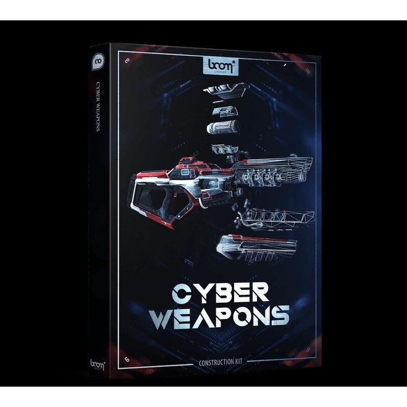BOOM Library Cyber Weapons Construction Kit｜科幻武器音效素材包