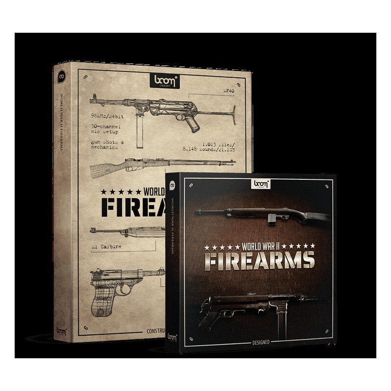 BOOM Library World War II Firearms Bundle｜二戰槍械音效庫