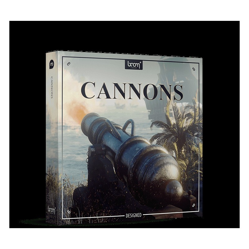 BOOM Library Cannons DESIGNED｜火砲戰爭音效庫
