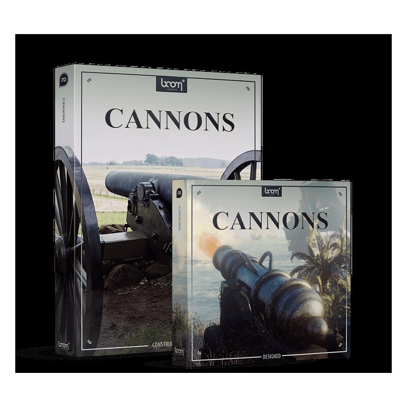 BOOM Library Cannons BUNDLE｜火砲音效素材庫
