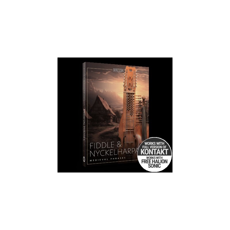 Sonuscore Medieval Phrases Fiddle & Nyckelharpa｜中世紀弦樂音色庫