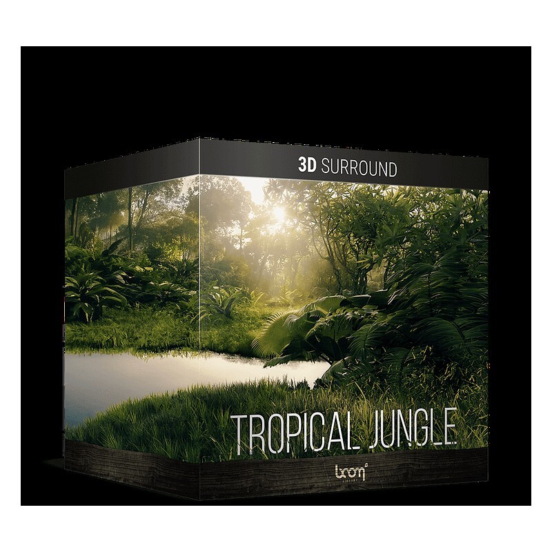 BOOM Library Tropical Jungle SURROUND｜3D環繞環境音效庫