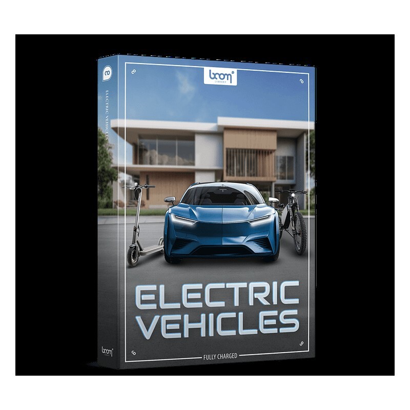 BOOM Library Electric Vehicles｜電動車音效庫