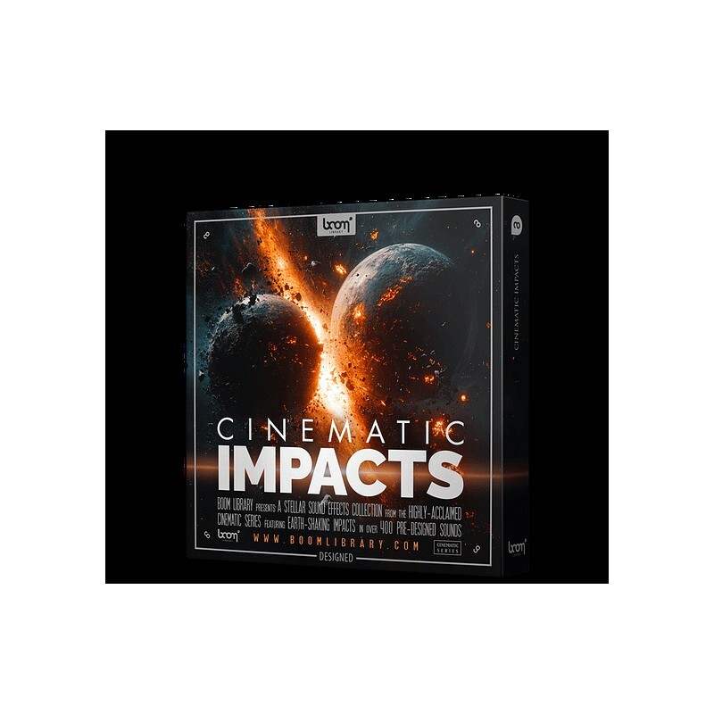 BOOM Library Cinematic Impacts - DESIGNED｜電影撞擊音效庫