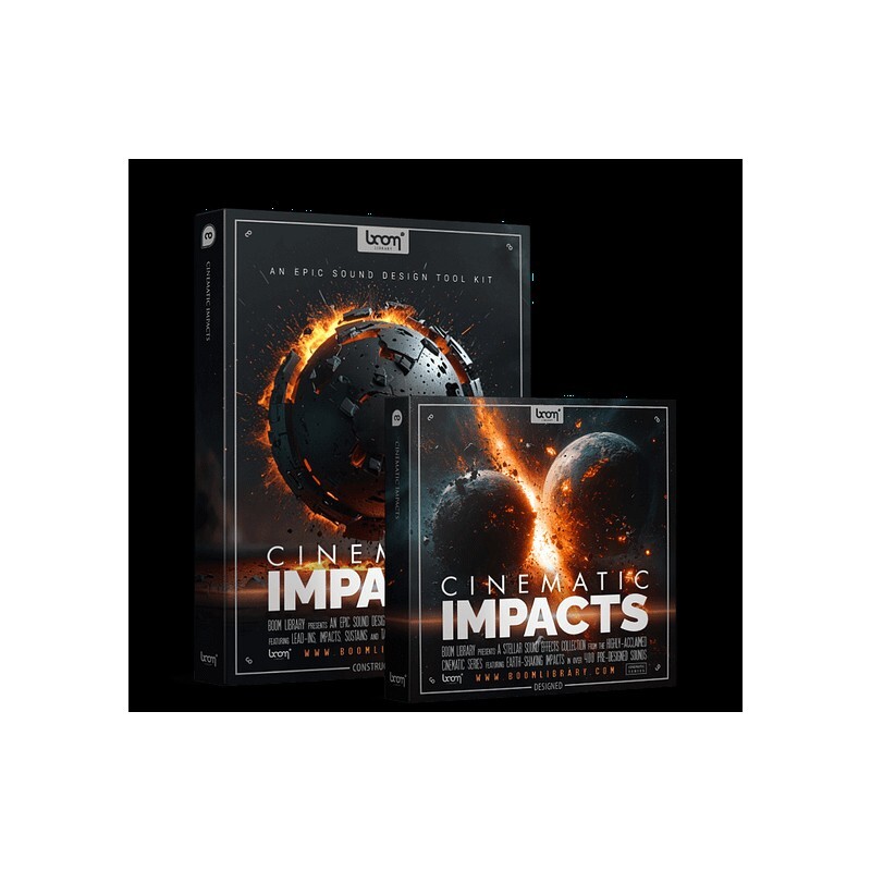 BOOM Library Cinematic Impacts - Bundle｜電影撞擊音效庫