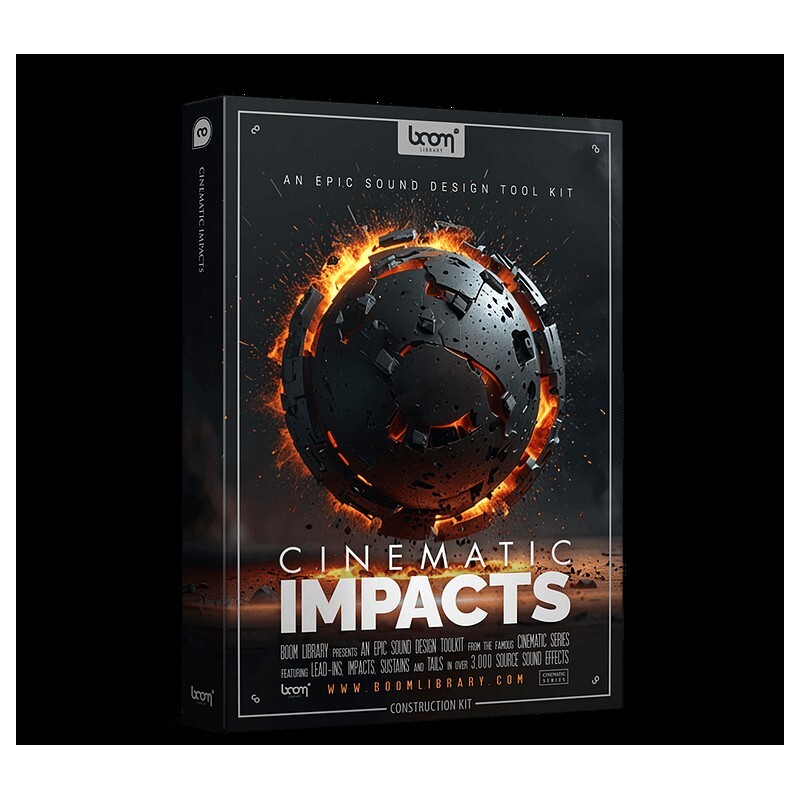 BOOM Library Cinematic Impacts - CK｜震撼衝擊音效庫