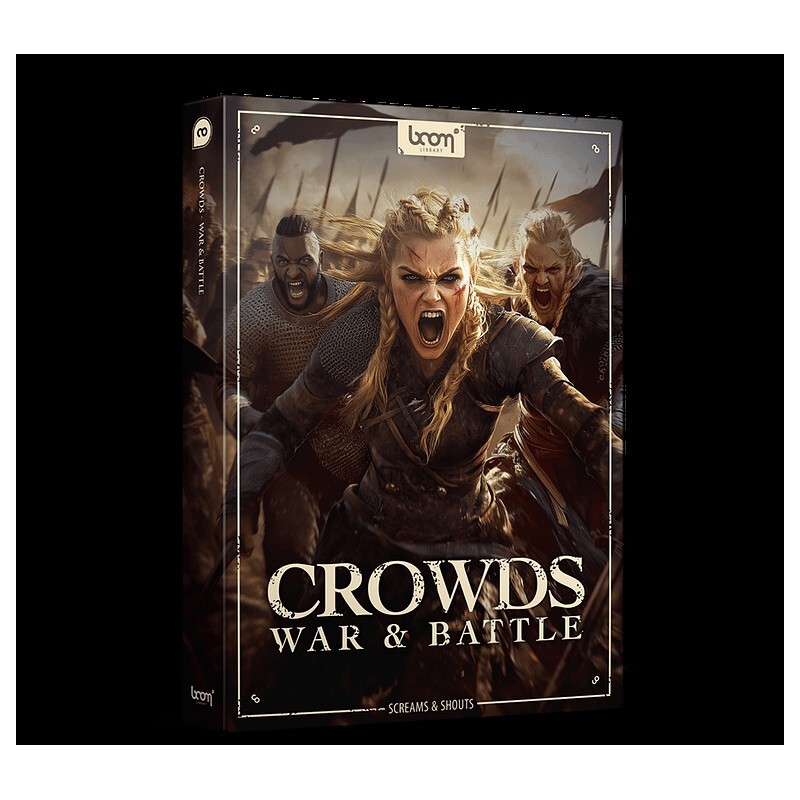 BOOM Library Crowds - War & Battle｜戰爭群眾音效庫