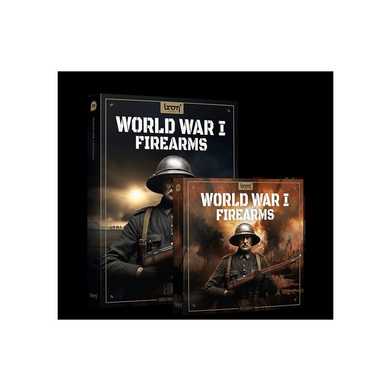 BOOM Library World War I Firearms Bundle｜槍械音效素材包