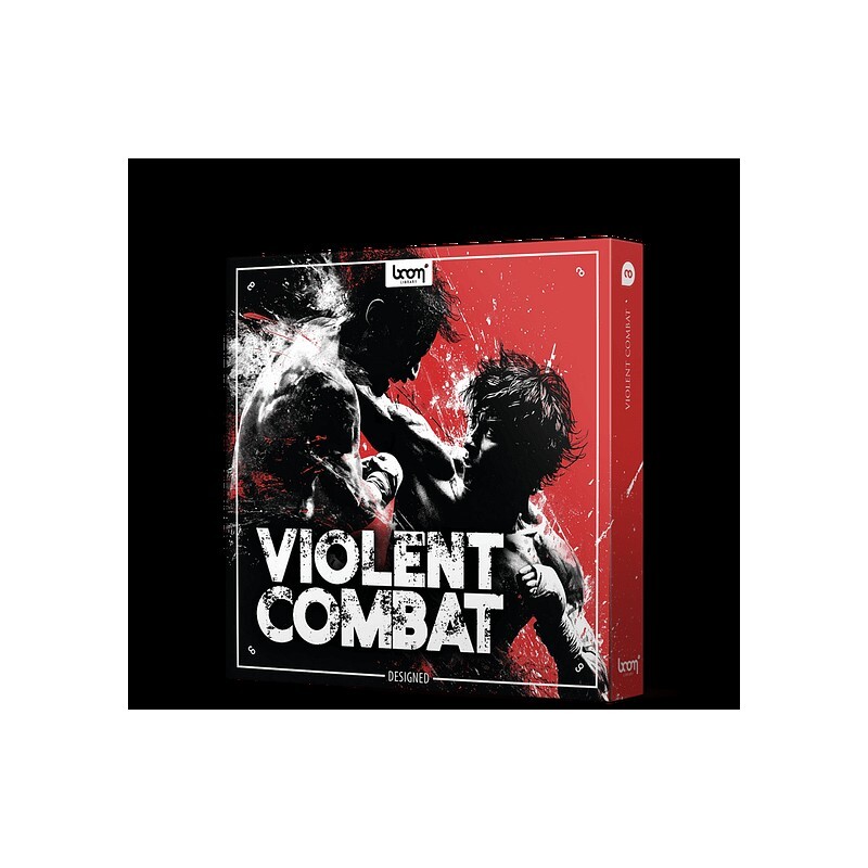 BOOM Library Violent Combat DESIGNED｜格鬥打擊音效庫