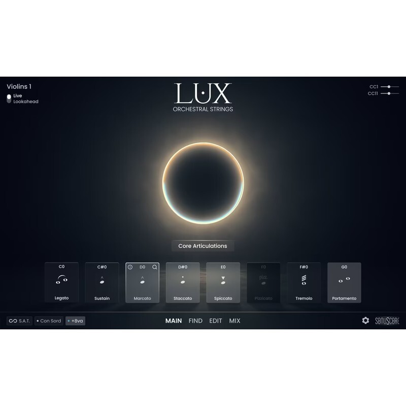 Sonuscore LUX Orchestral Strings｜交響弦樂音源庫