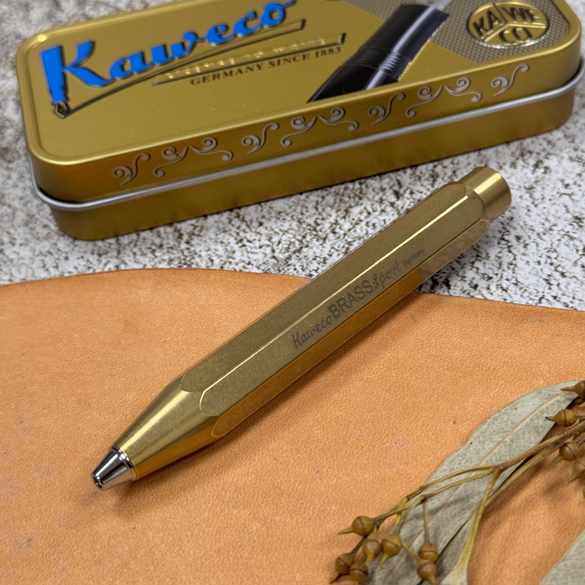 德國 KAWECO ｜ Sport 黃銅 短版 原子筆