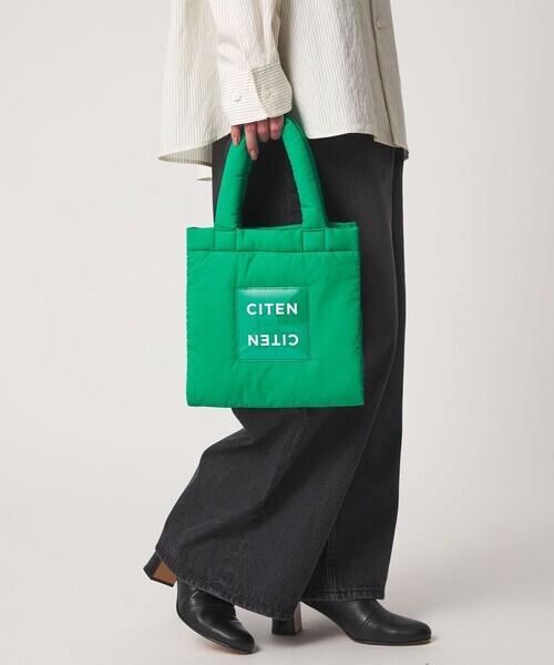Citen 小香風 銀色 黑色 粉紅 綠色 日本 9色 手提包 托特包 購物袋