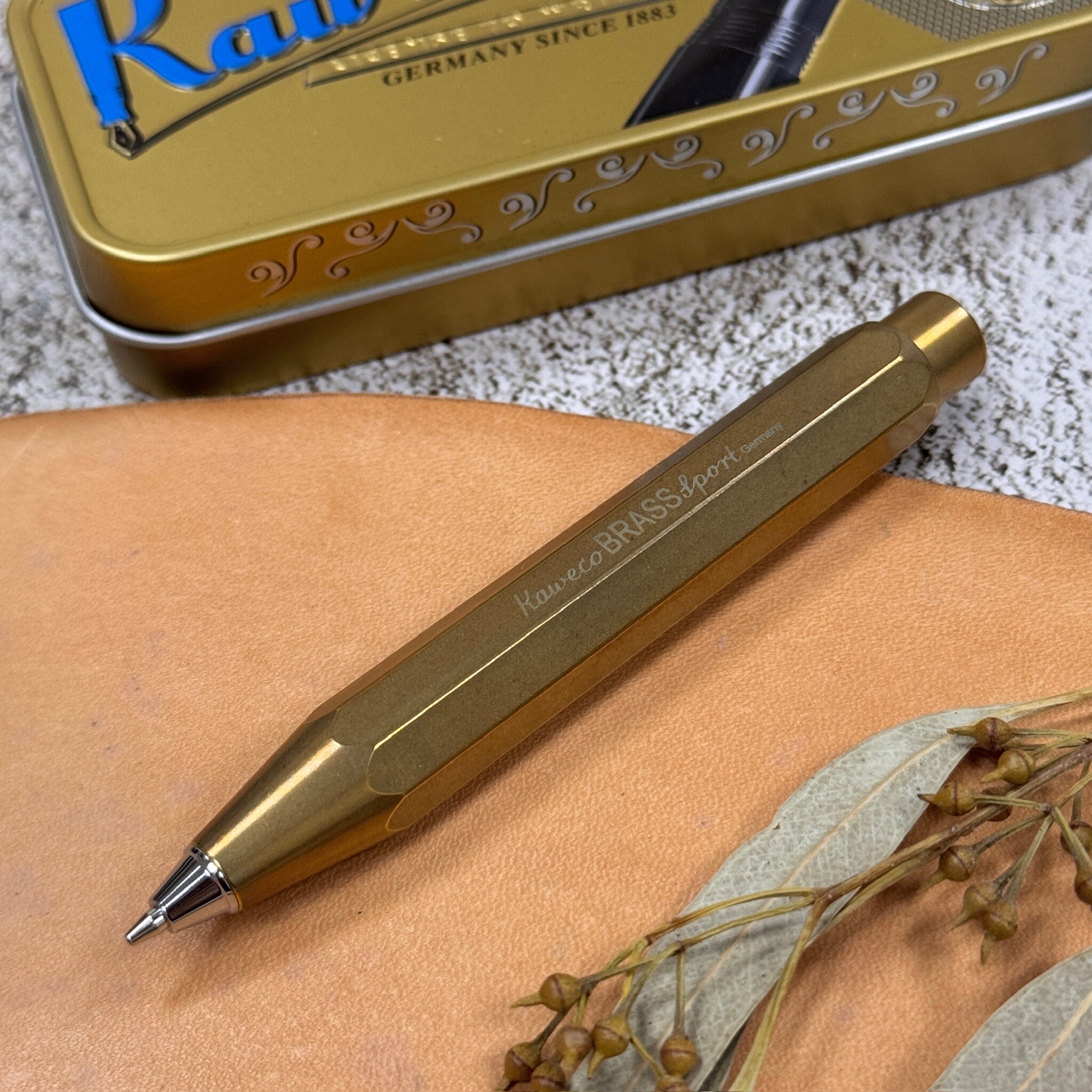 德國 KAWECO ｜ Sport 黃銅 短版 自動鉛筆 0.7