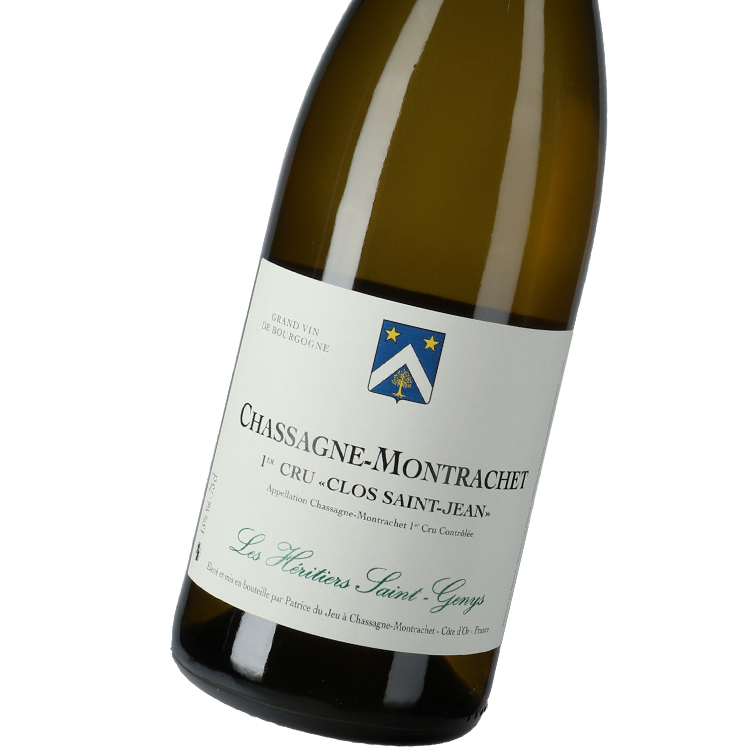 Les Heritiers Saint Genys Chassagne Montrachet 1er Cru Clos Saint Jean 2021