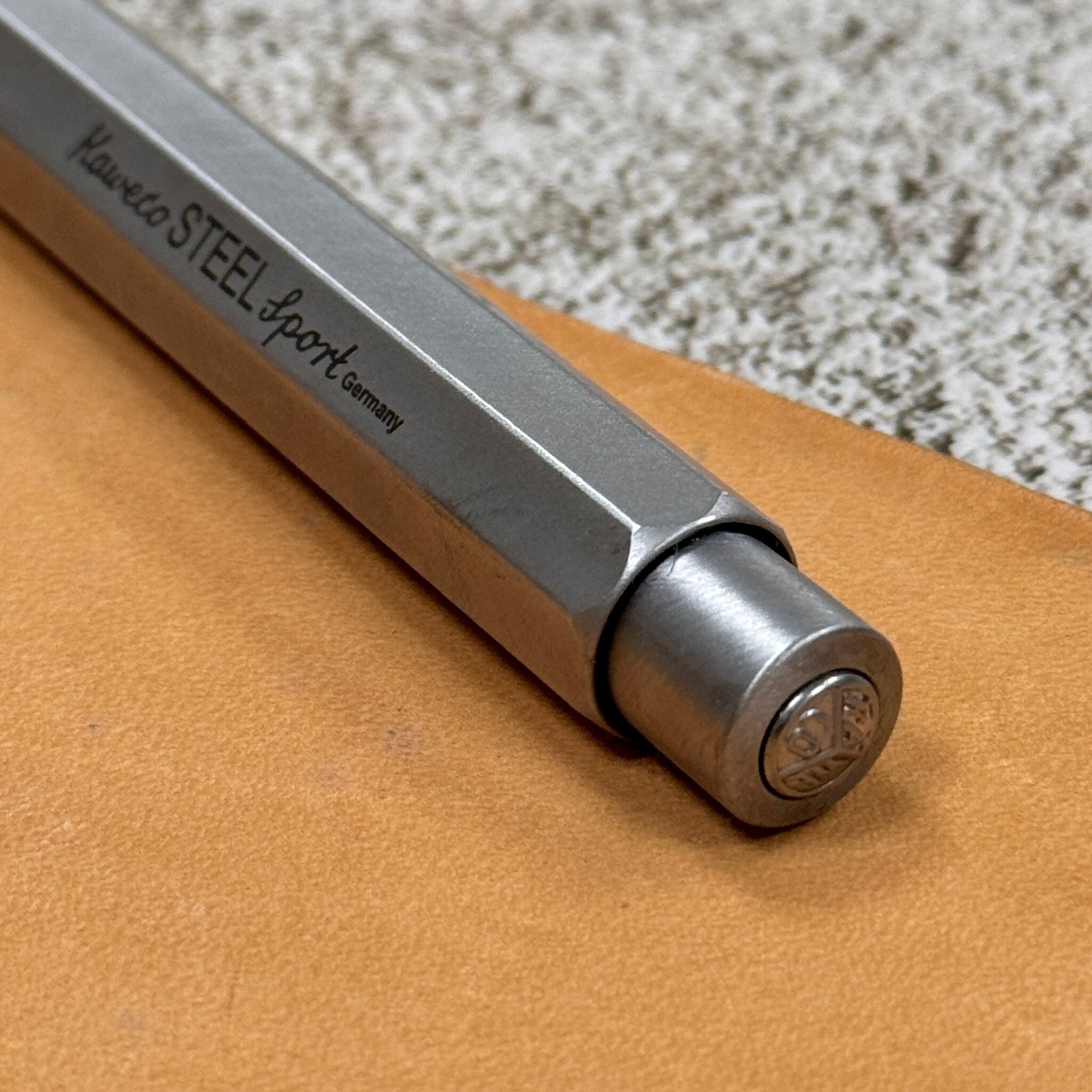 德國 KAWECO ｜Steel Sport 不鏽鋼 短版 原子筆