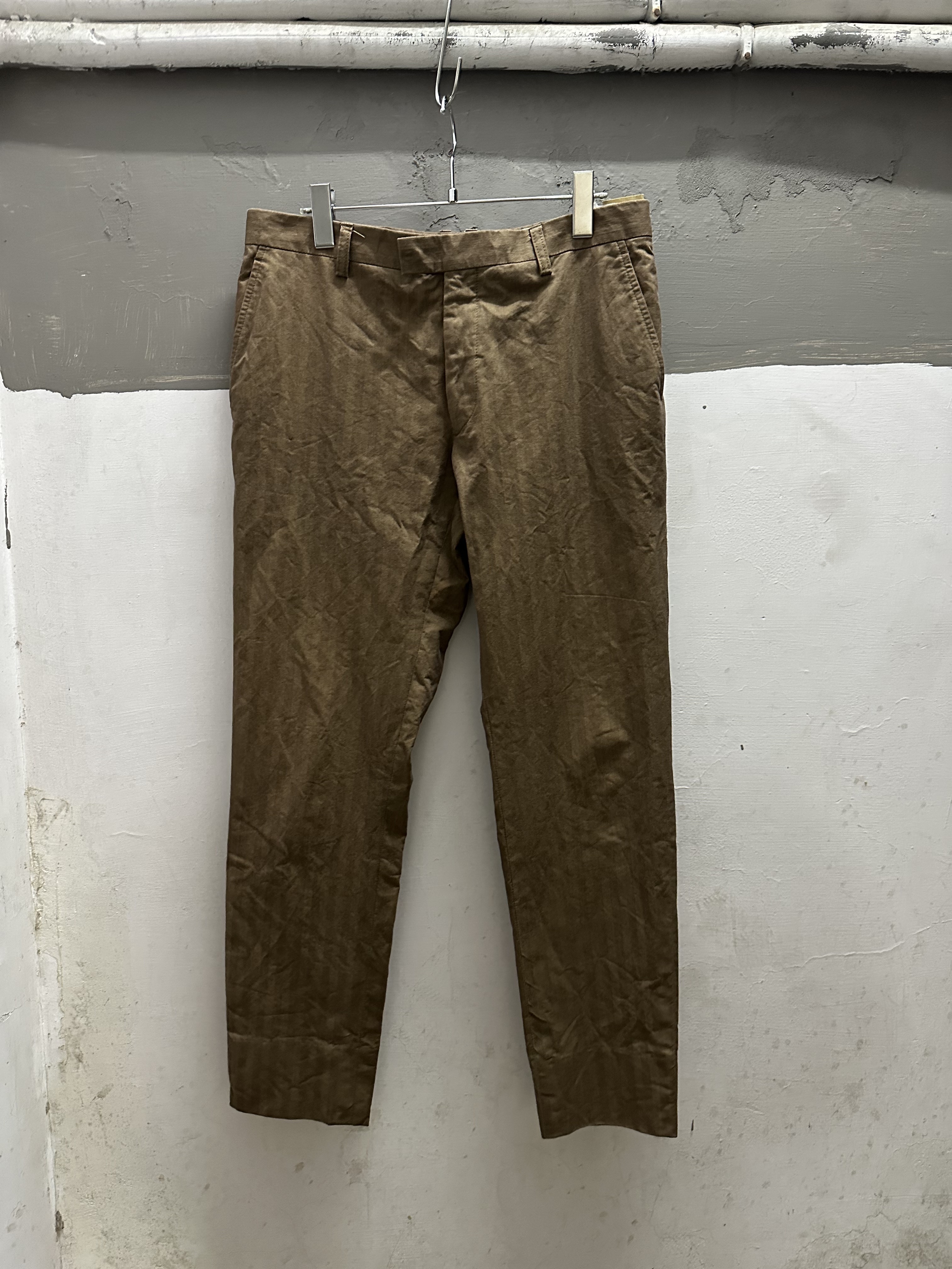 ETRO Low-Rise COTTON HBT PANT (MADE IN ITALY)