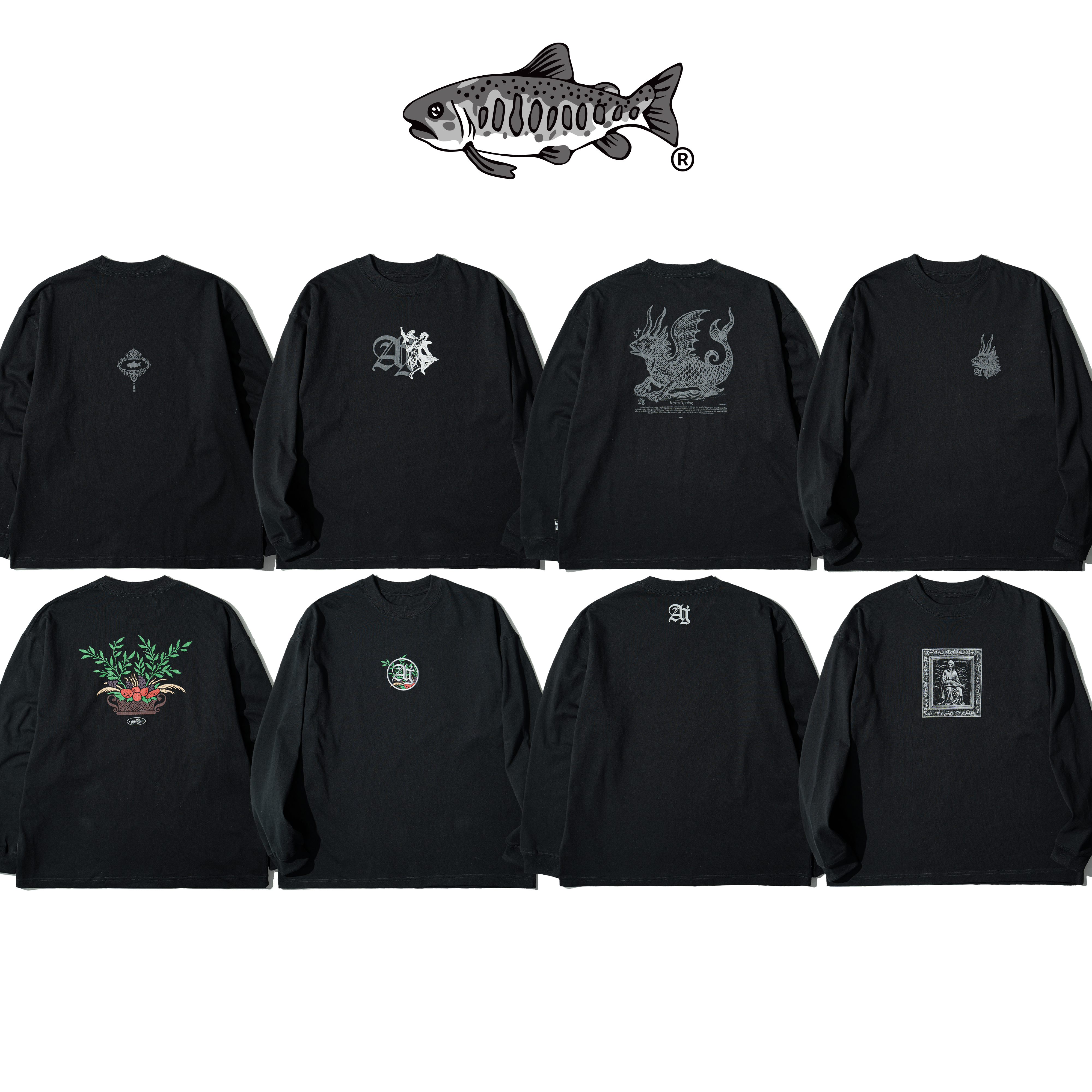 AGILITY Image Heavy LS Tee / Gallery of Art 藝術畫廊 長袖Tee [RS8-V4]