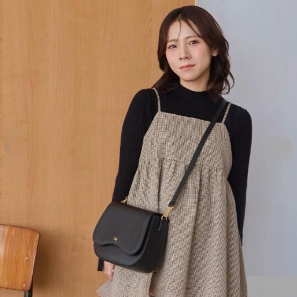 ｛Special Price} 文青風淺啡色小暗格子吊帶裙【日本直送】