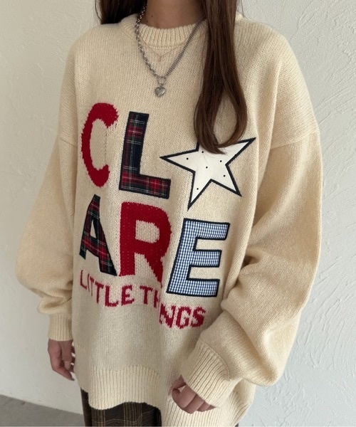 kutir / Patchwork logo knit