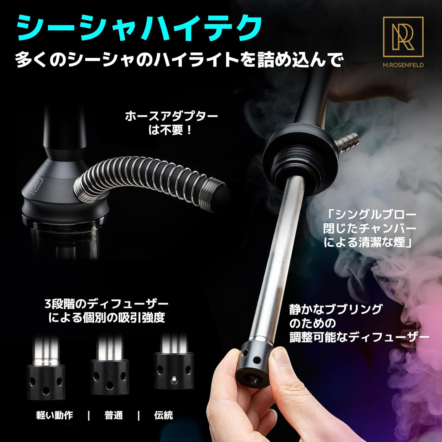 Yasha Hookah 日本曼陀羅迷幻水煙壺 75cm