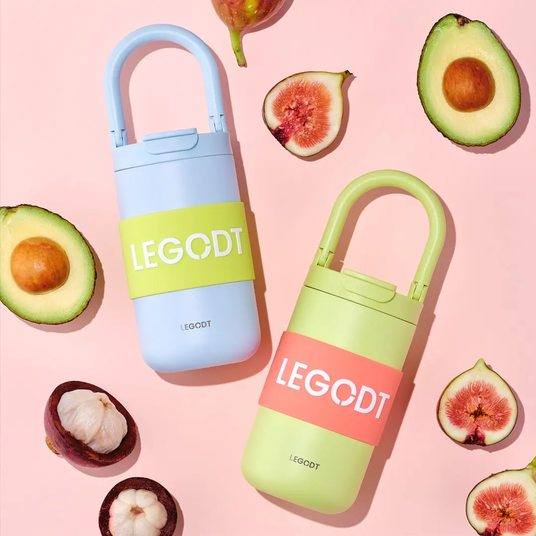 LEGODT 圓環提把不鏽鋼隨行杯 400ml【7款款式】