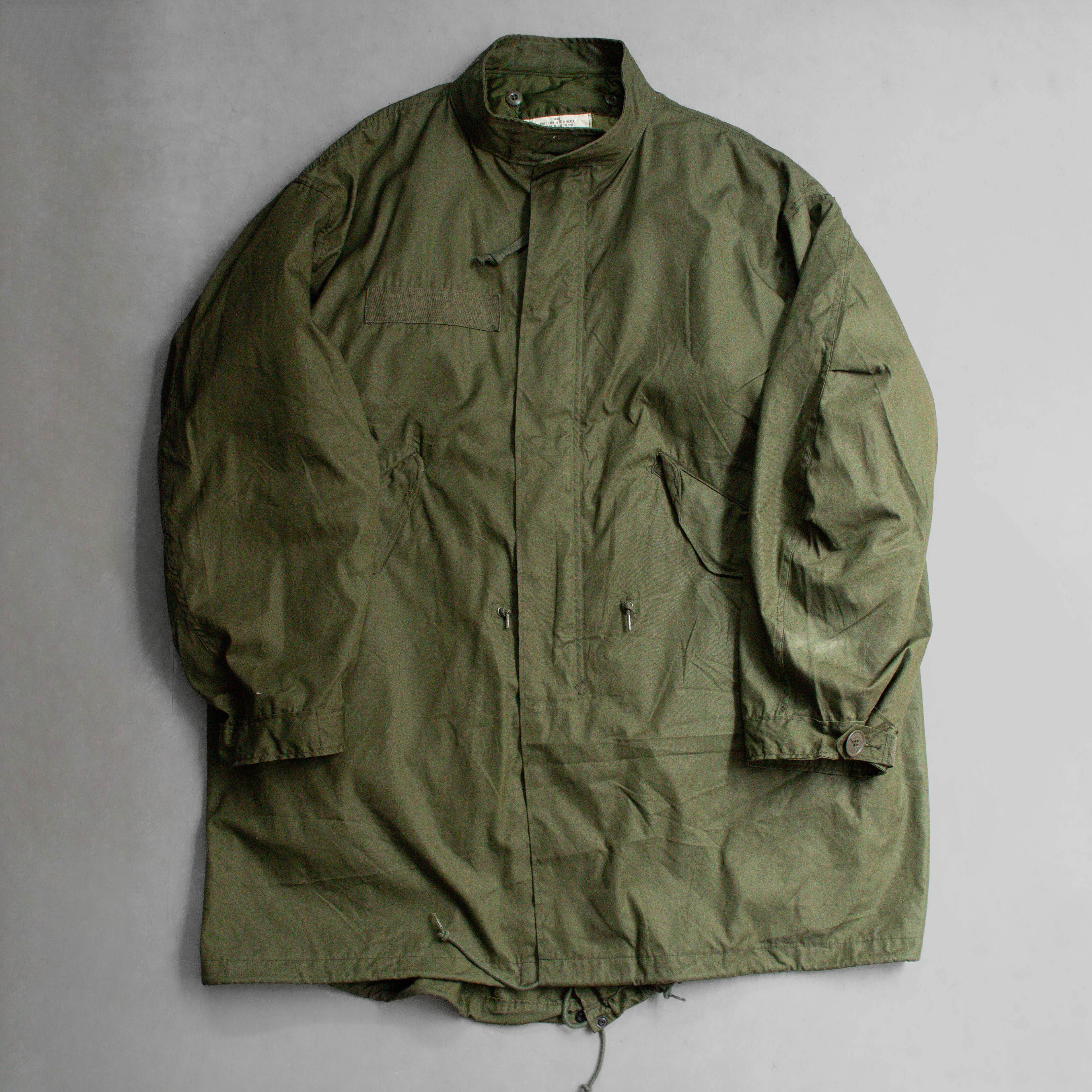 US ARMY M65 FISHTAIL PARKA 美軍 公發 軍綠 魚尾 長大衣 含內裏 B