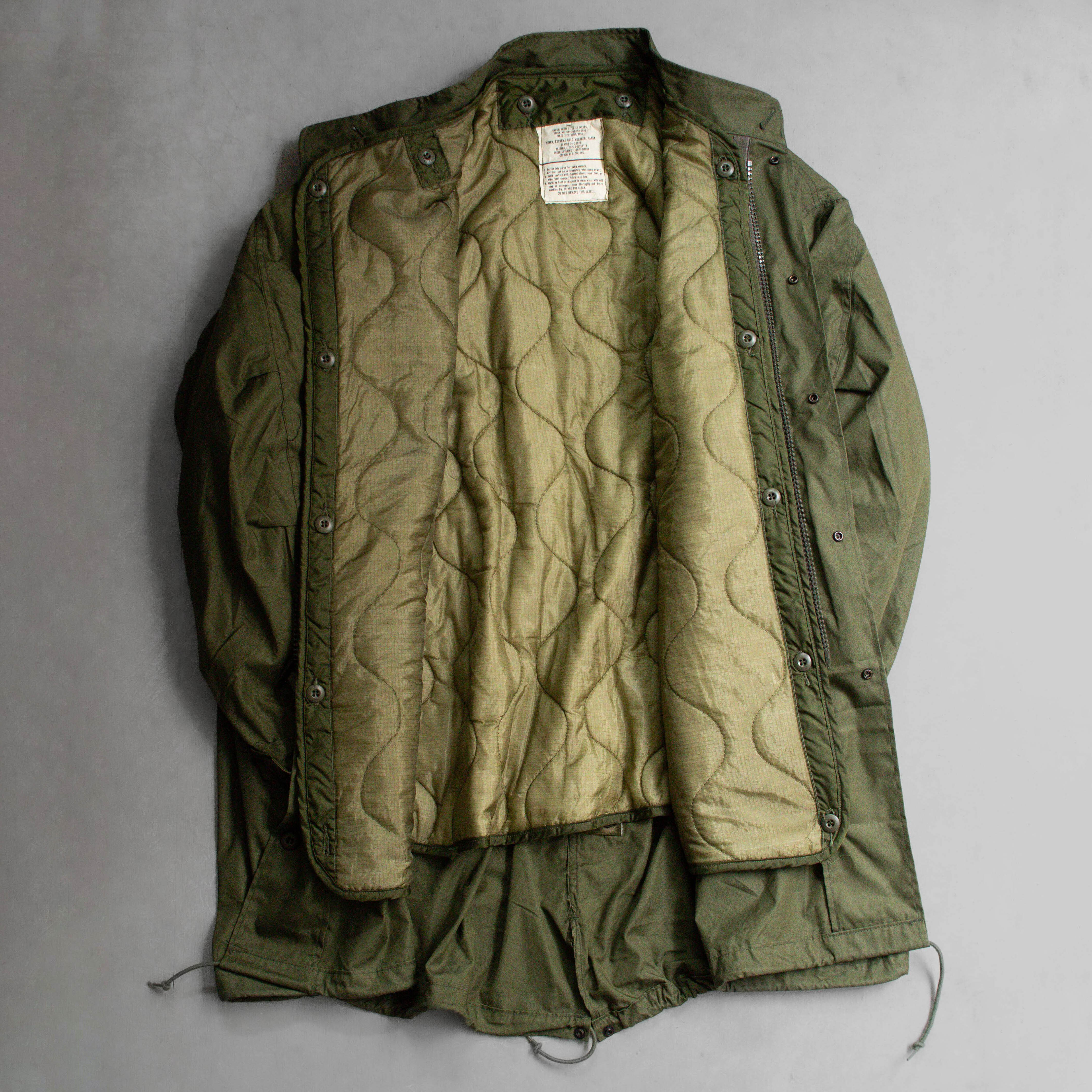 US ARMY M65 FISHTAIL PARKA 美軍 公發 軍綠 魚尾 長大衣 含內裏 B