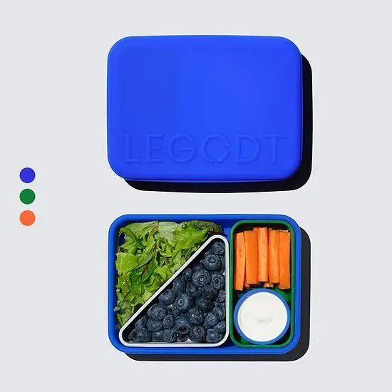 LEGODT 極簡長方形雙層餐盒【3款款式】