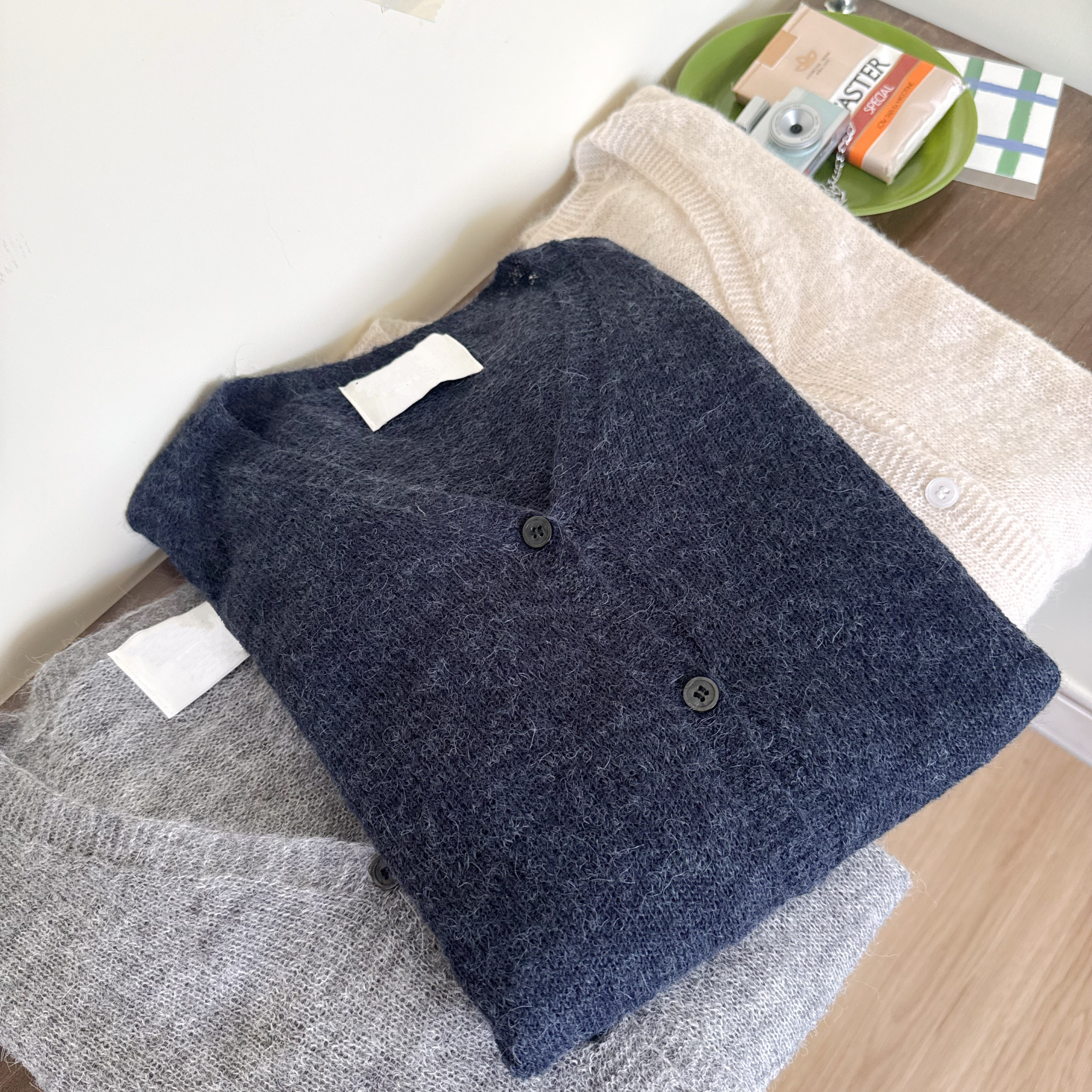 薄針織毛衣外套