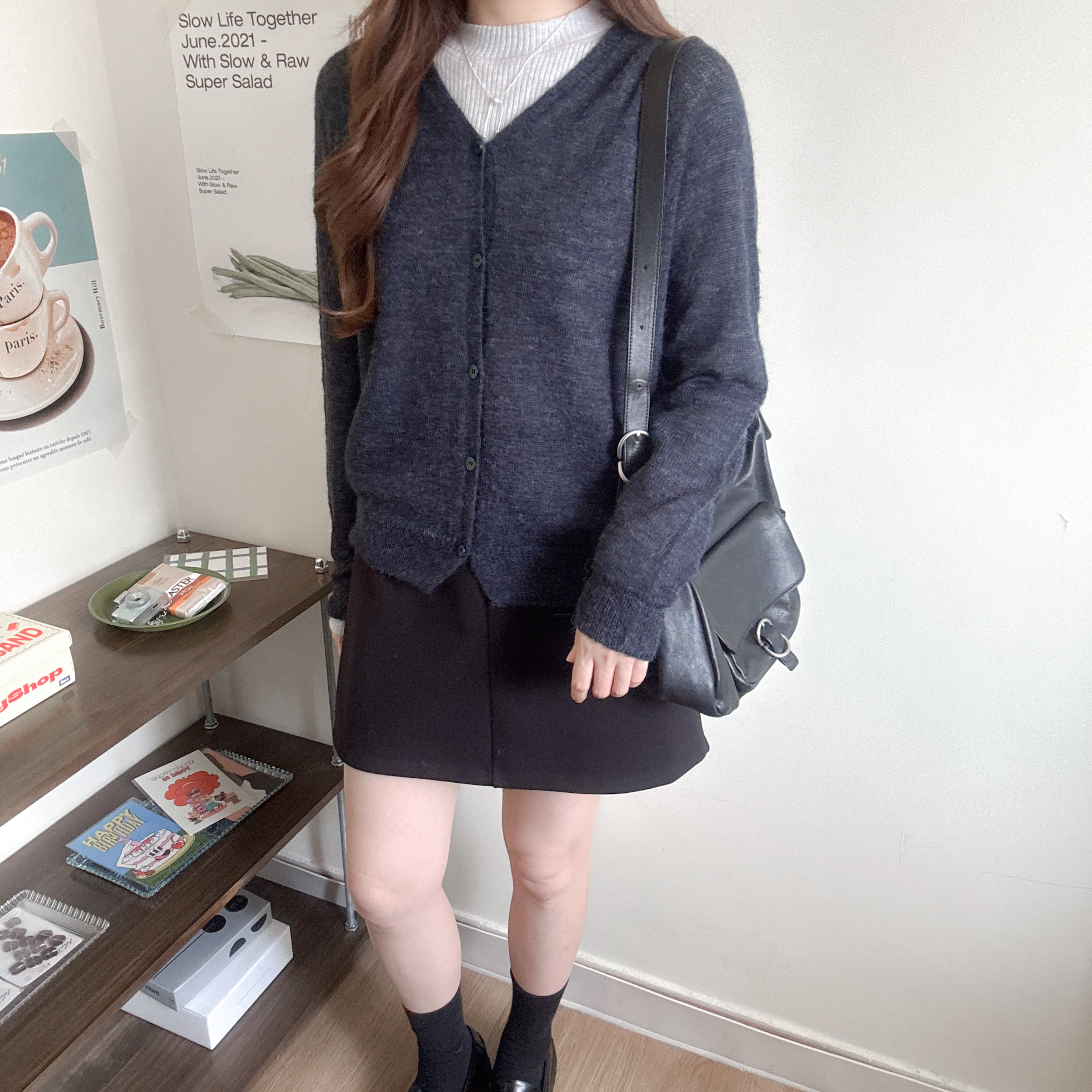 薄針織毛衣外套