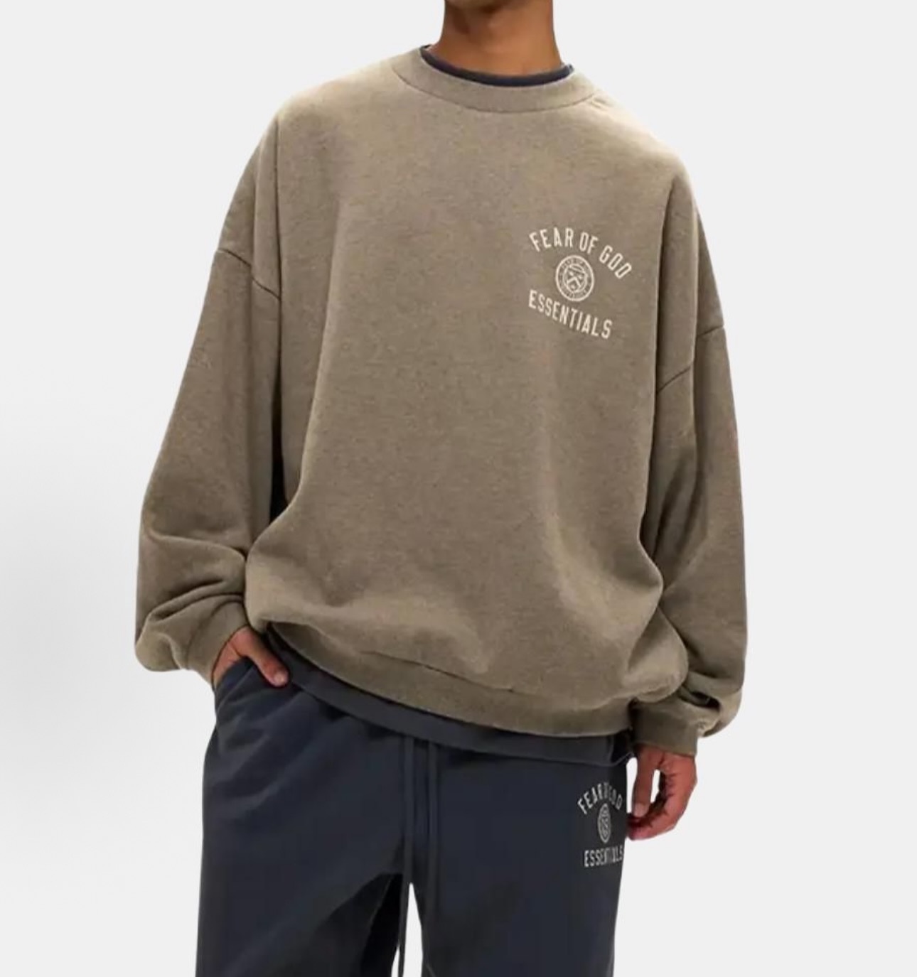 Fear of God Essentials FW24 FLEECE CREWNECK 圓領