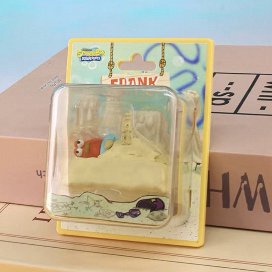 海綿寶寶 比奇堡居民 磁吸吊卡 公仔