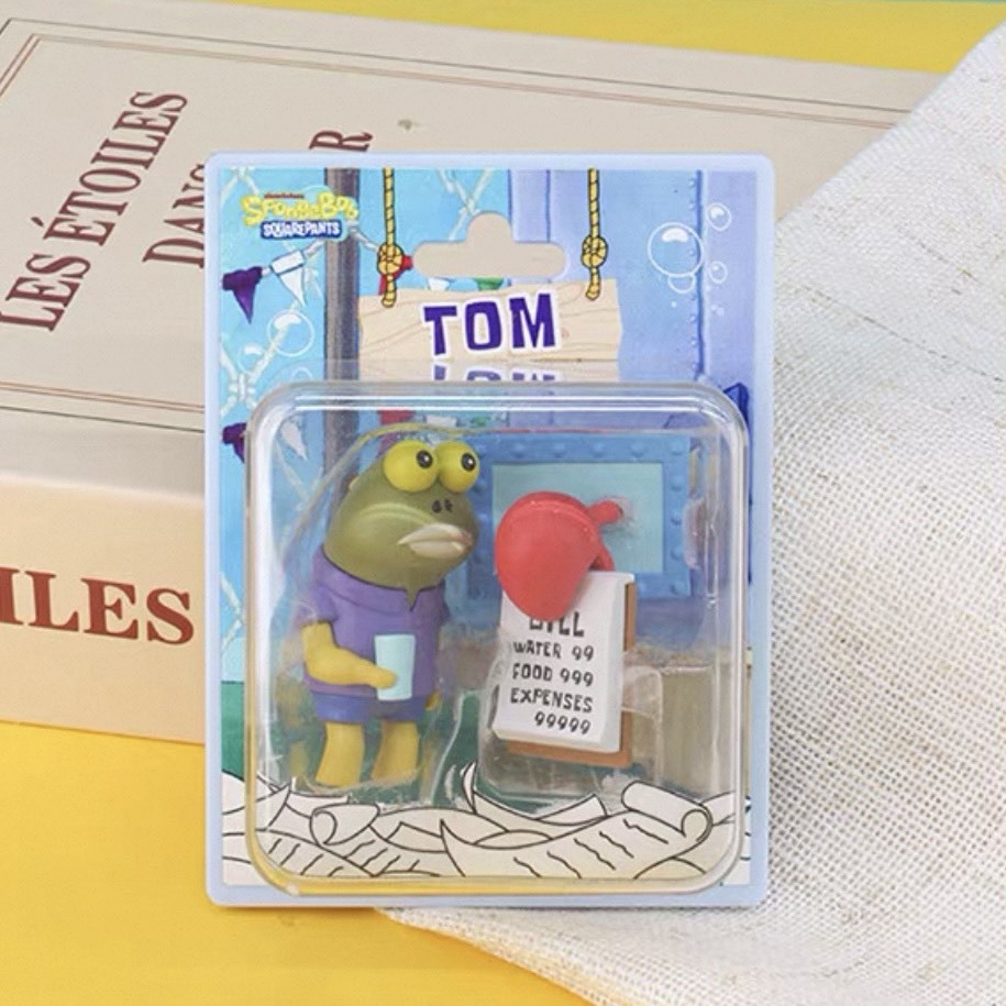 海綿寶寶 比奇堡居民 磁吸吊卡 公仔