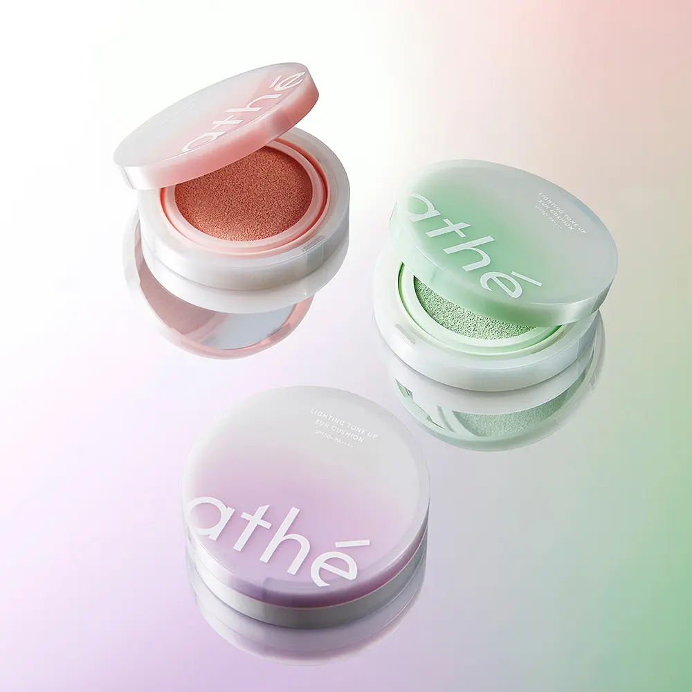 ATHE 維根舒緩亮澤提亮防曬氣墊 SPF50+ PA++++【3款色號】