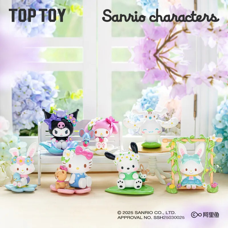 TOP TOY 三麗鷗家族 花意系列 盒玩 盲盒 (全6款)