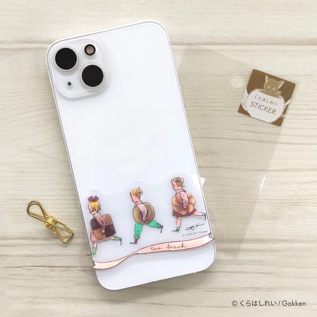 Kurahashi Rei｜透明貼紙 六款