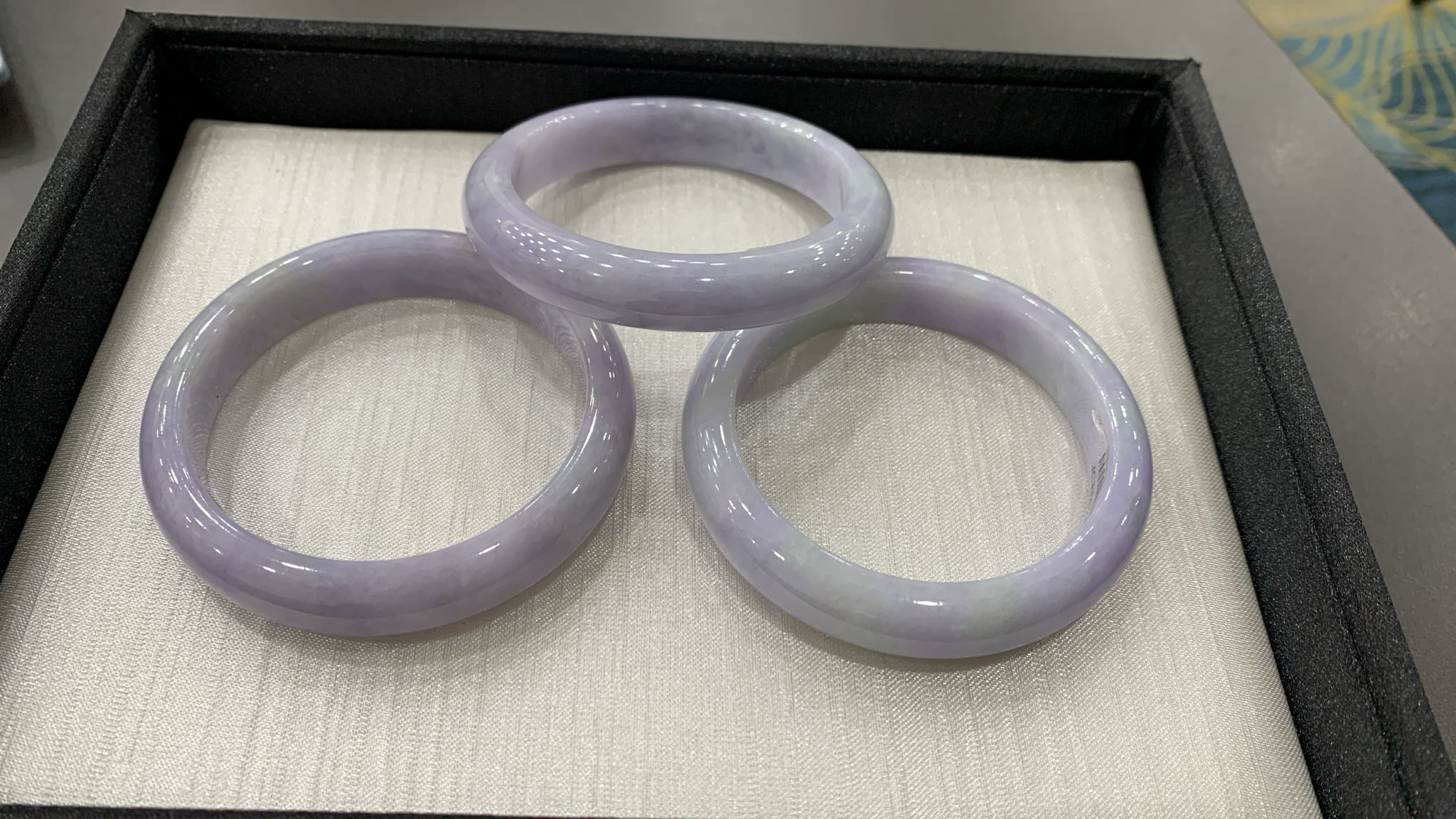 【直播】LL010444 可遇不可求紫羅蘭翡翠手鐲 (BR4)