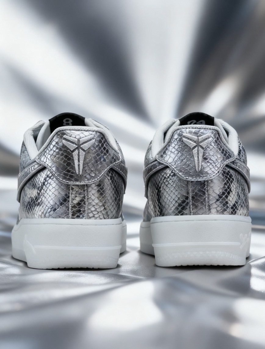 Kobe Bryant x Nike Air Force 1 "Lenticular" 液態銀 銀蛇 蛇麟 II3925400