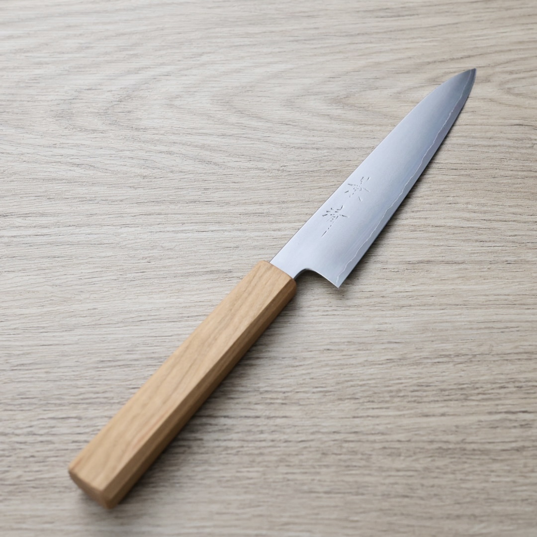 馬場刃物 景清 蔬果刀 150mm 銀三鋼 櫻/付鞘