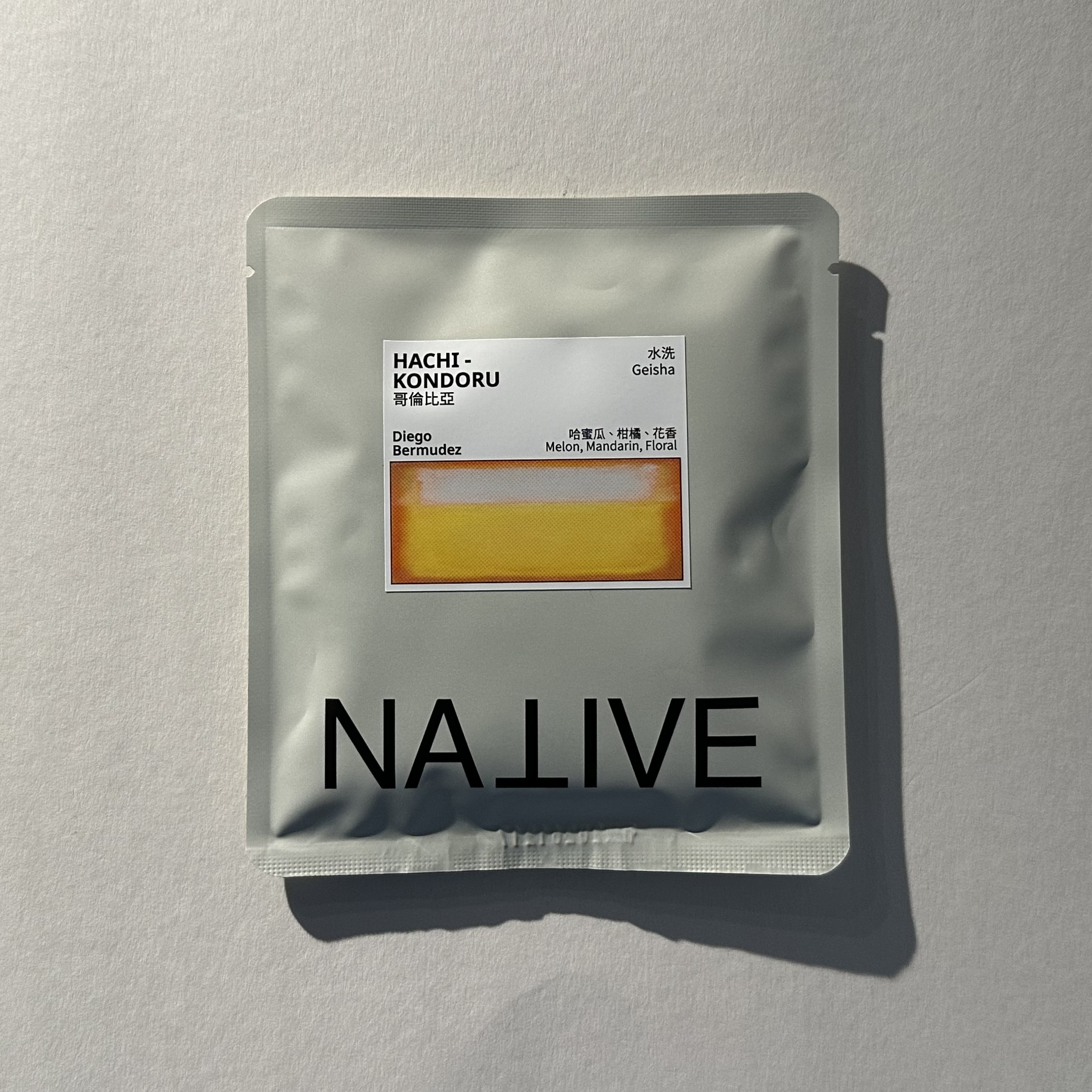 HACHI - KONDORU 哥倫比亞 Diego Bermudez 藝伎 水洗【 NATIVE 】