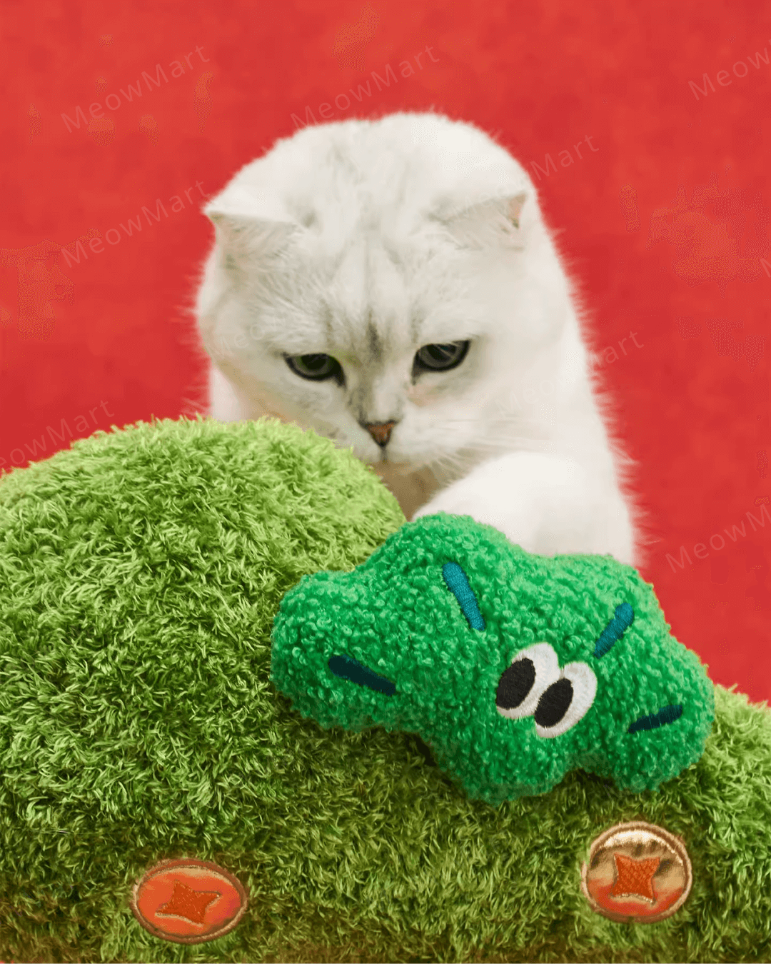 馬上發財搖錢樹貓抓柱