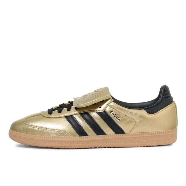 Adidas Originals Samba LT 黑金 金色 翻鞋舌 長鞋舌 復古鞋 JH5708
