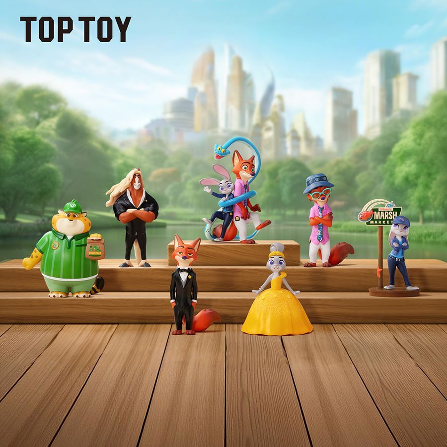 TOP TOY 動物方城市2 新旅程系列 盒玩 盲盒 (全6款)