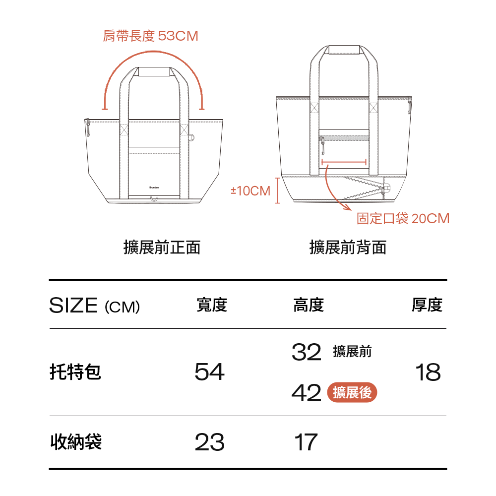 【官網】隨行折疊托特包